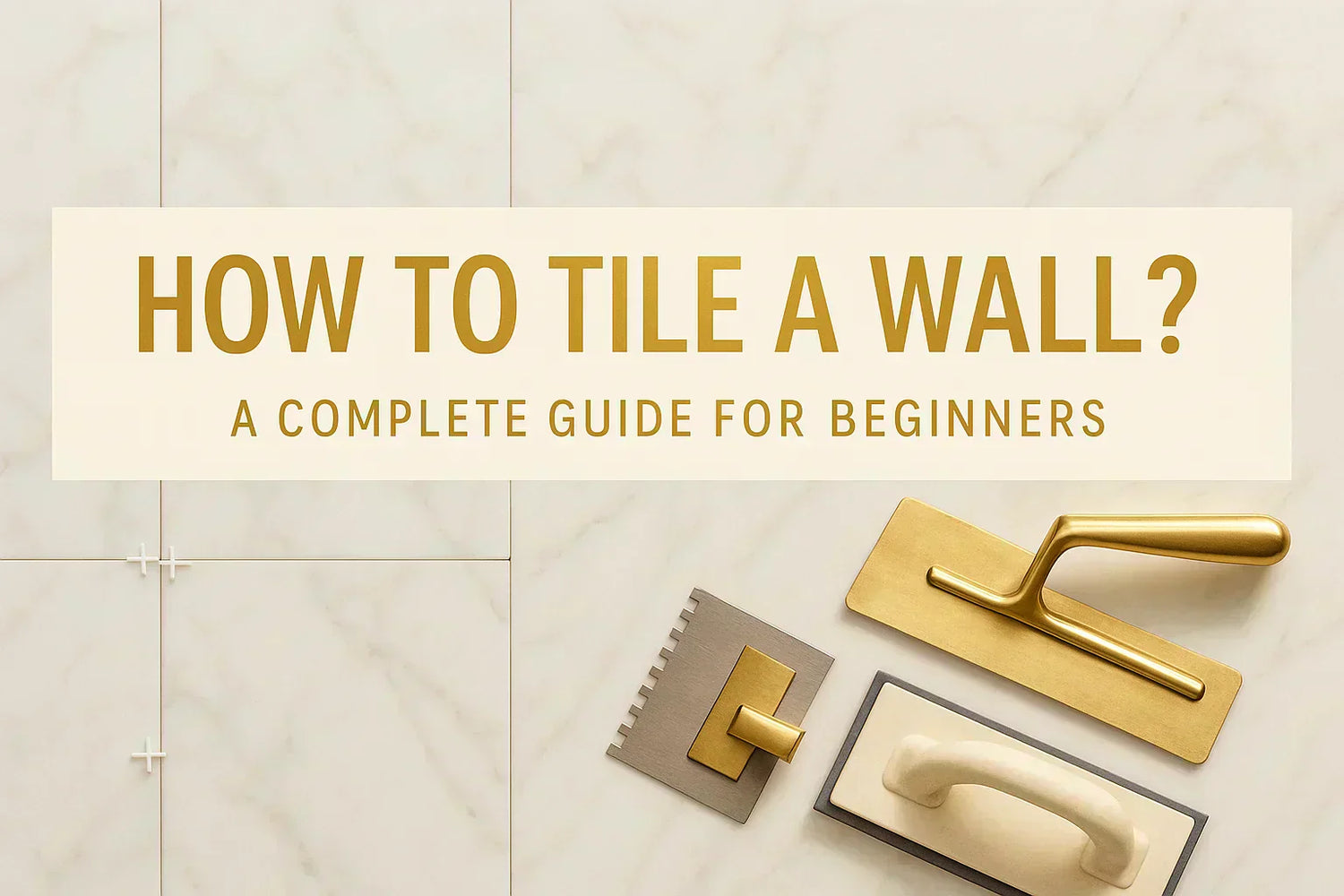 How to Tile a Wall.