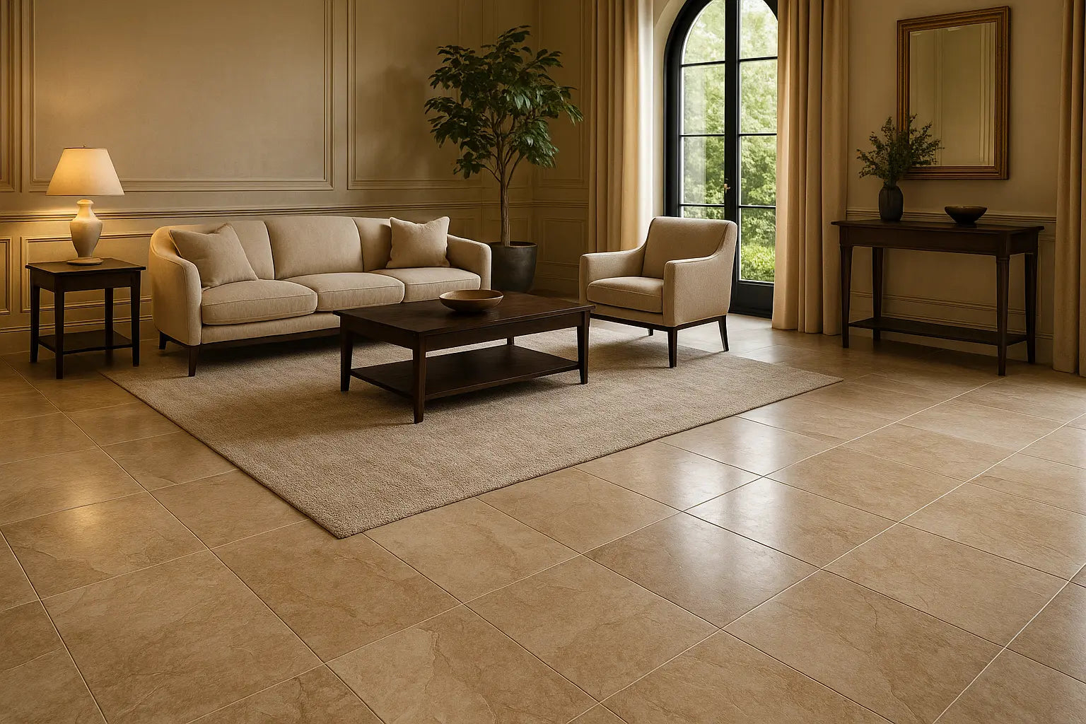 Natural stone floor tiles Enhance your home’s elegance.
