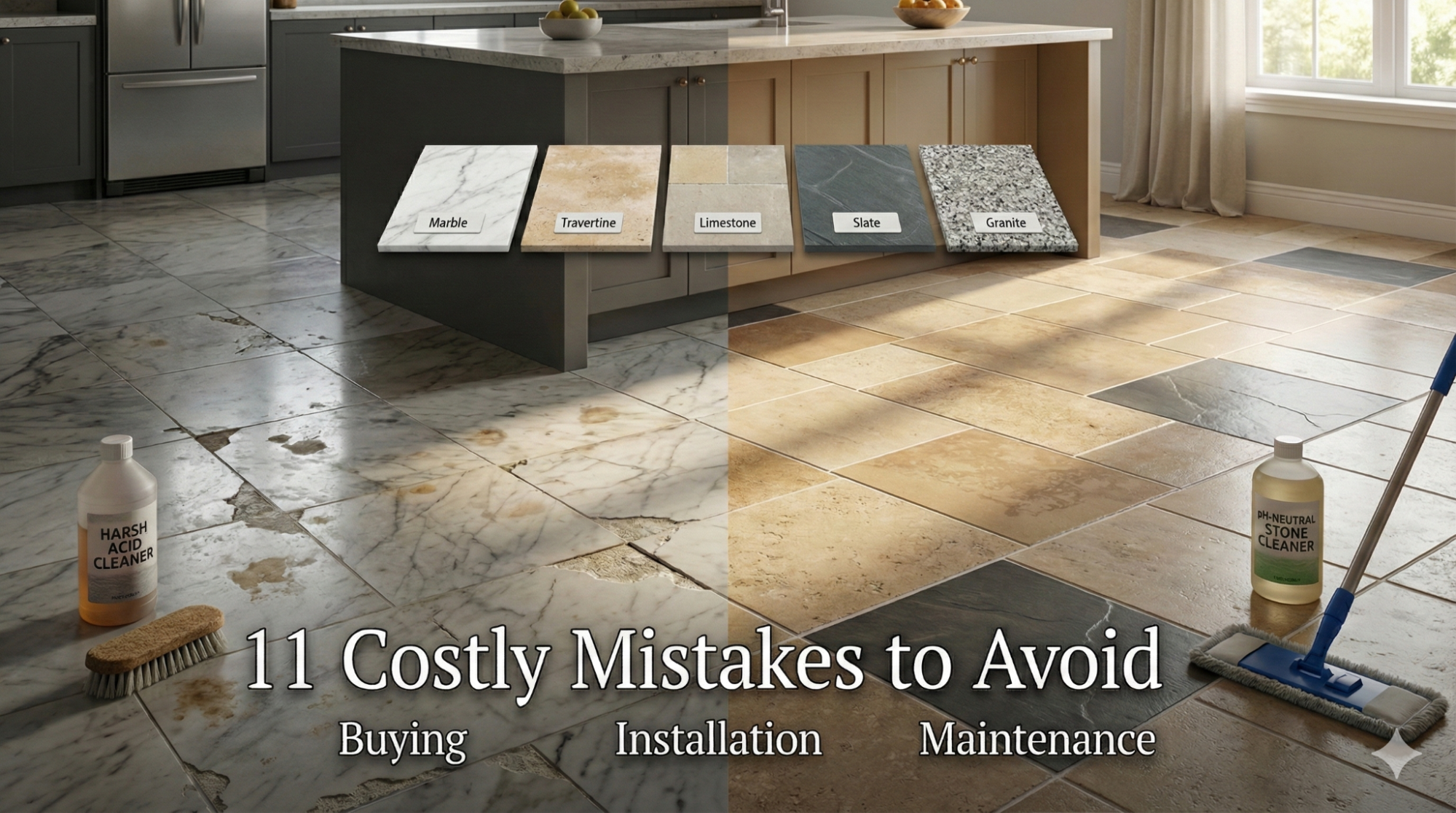 An Ultimate Natural Stone Tile Guide: 11 Costly Mistakes to Avoid