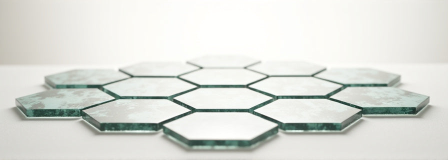 Glass Hexagon Tiles