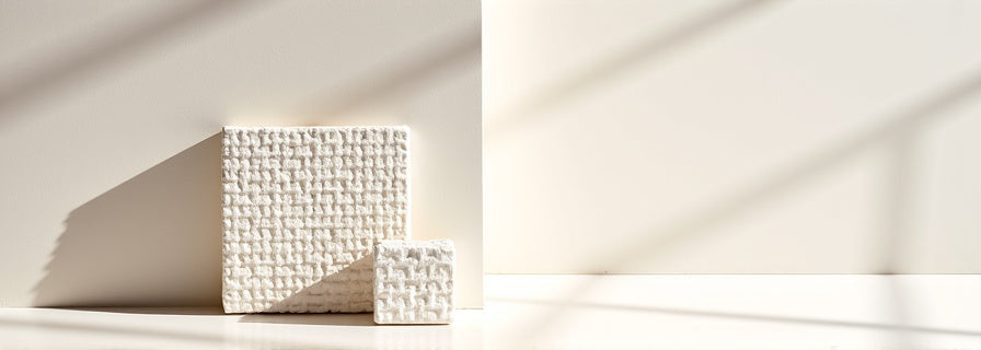 Ceramic Basketweave Tiles