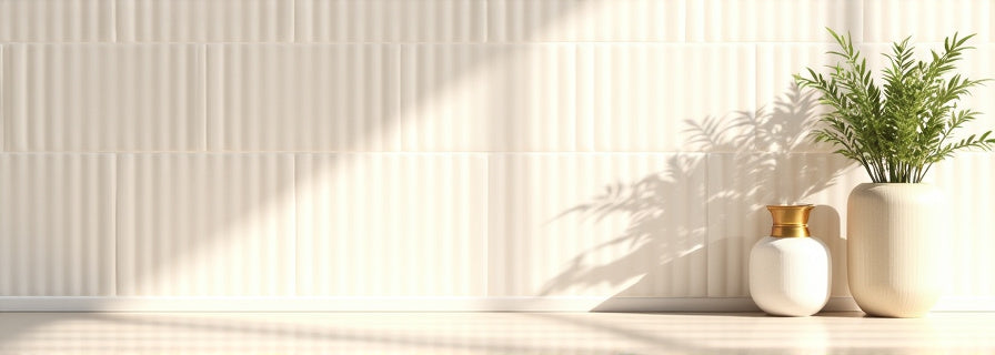 Cream Tiles for Backsplash