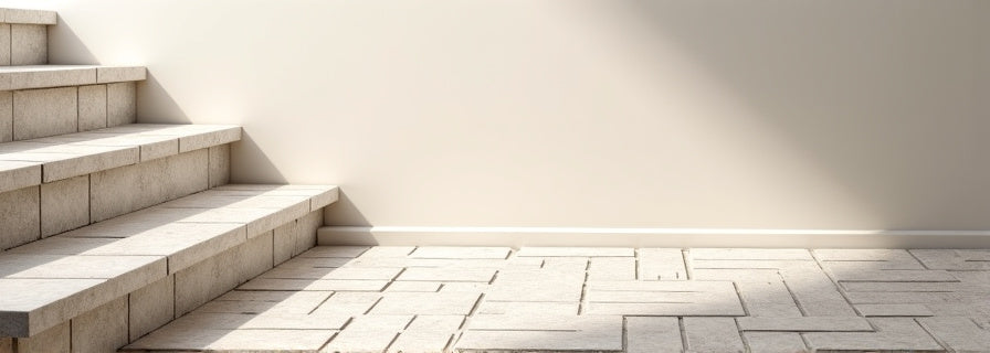 Natural Stone Herringbone Tiles