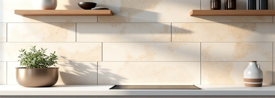 Travertine Tiles for Backsplash