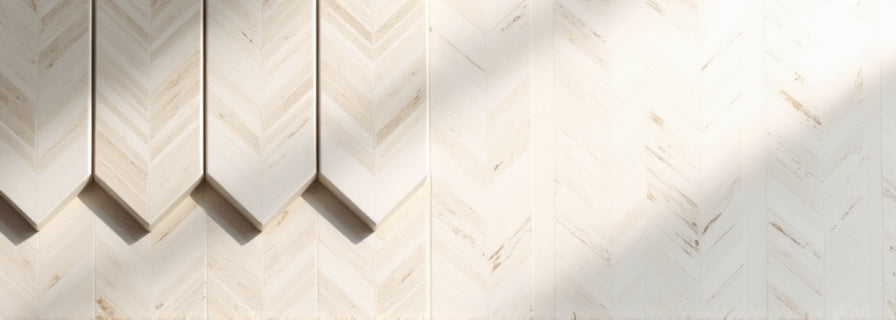 Natural Stone Chevron Tiles