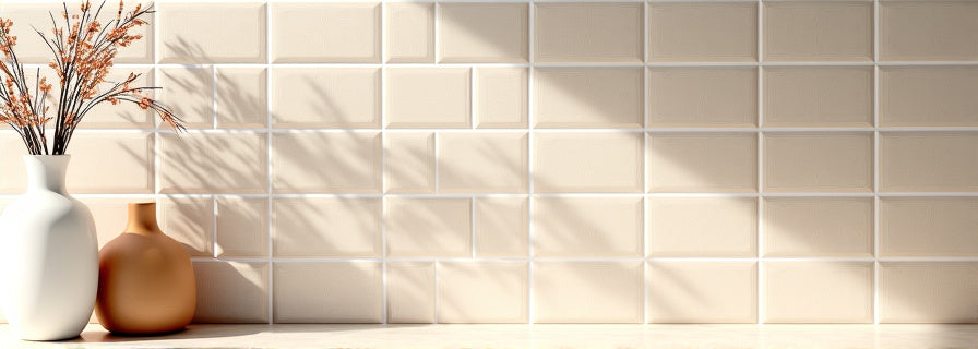Beige Tiles for Backsplash