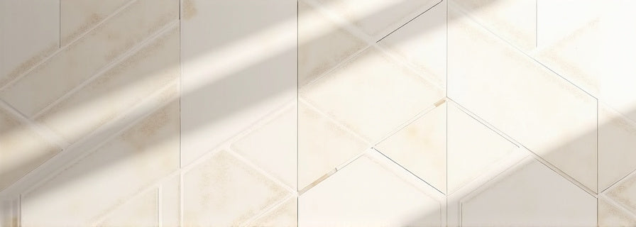 Limestone Chevron Tiles