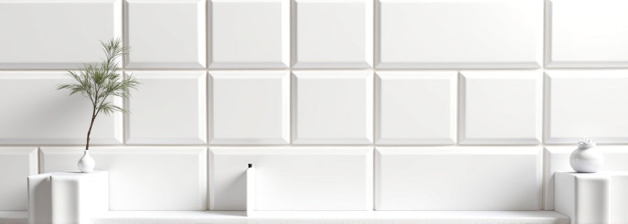 White Tiles for Bathroom