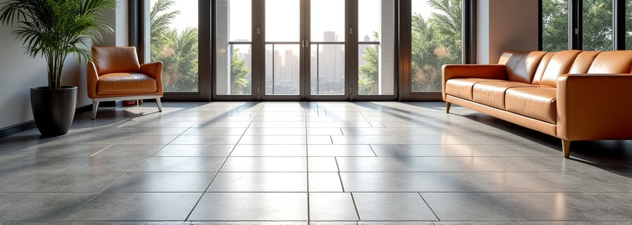 Silver Tiles for Floor