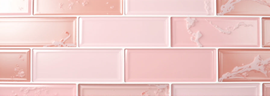 Pink Tiles for Backsplash
