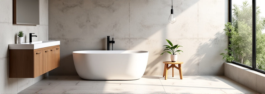 Large Format Tiles for Bathroom