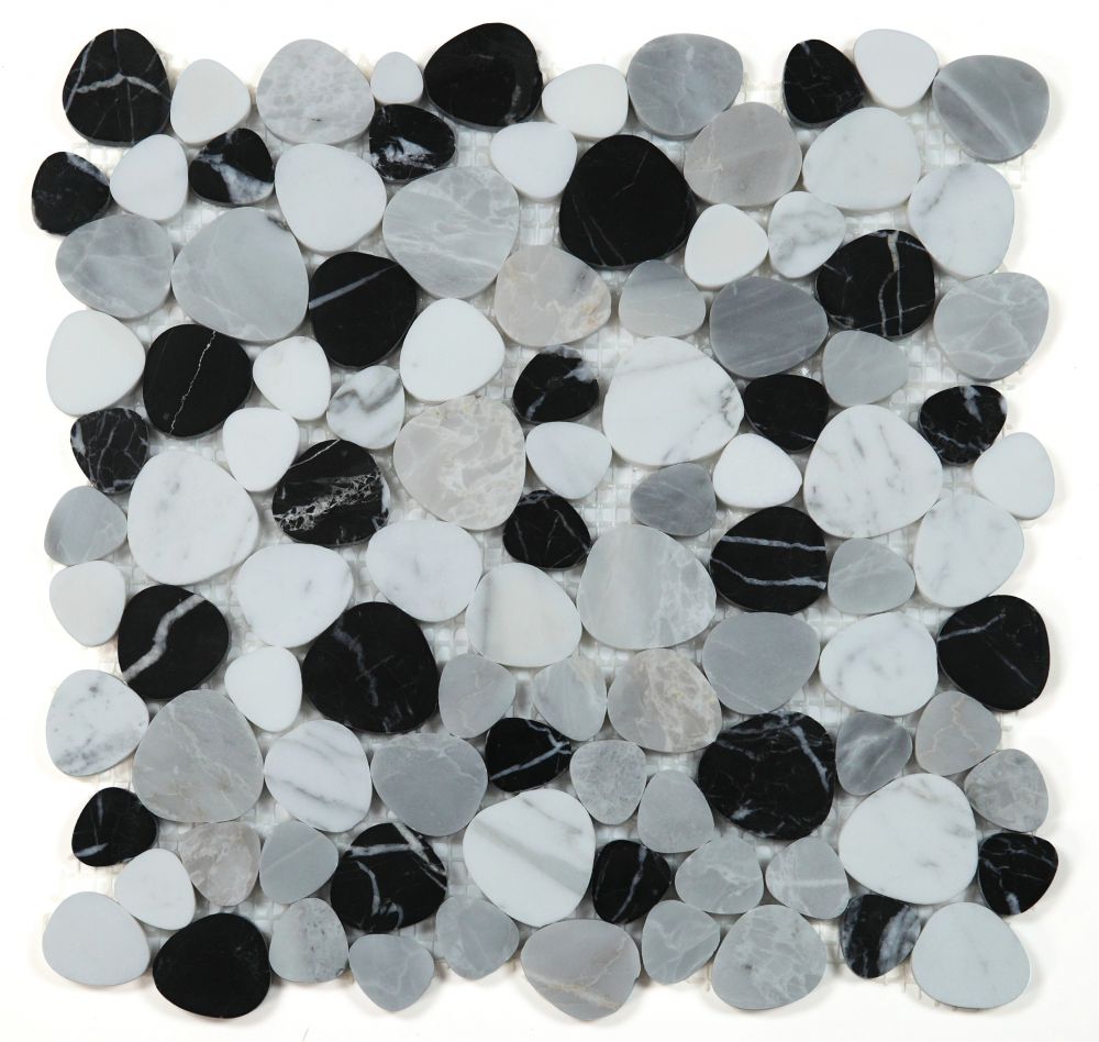 Aphrodite Moonlight Pebble Mosaic Tile