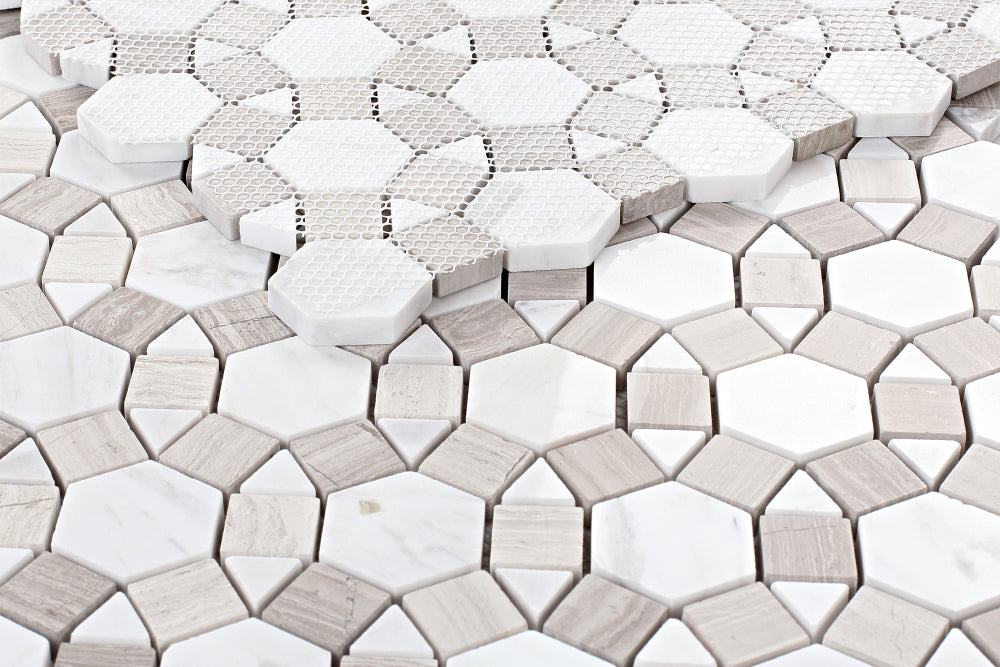 Aether Loft Circular Mosaic Tile