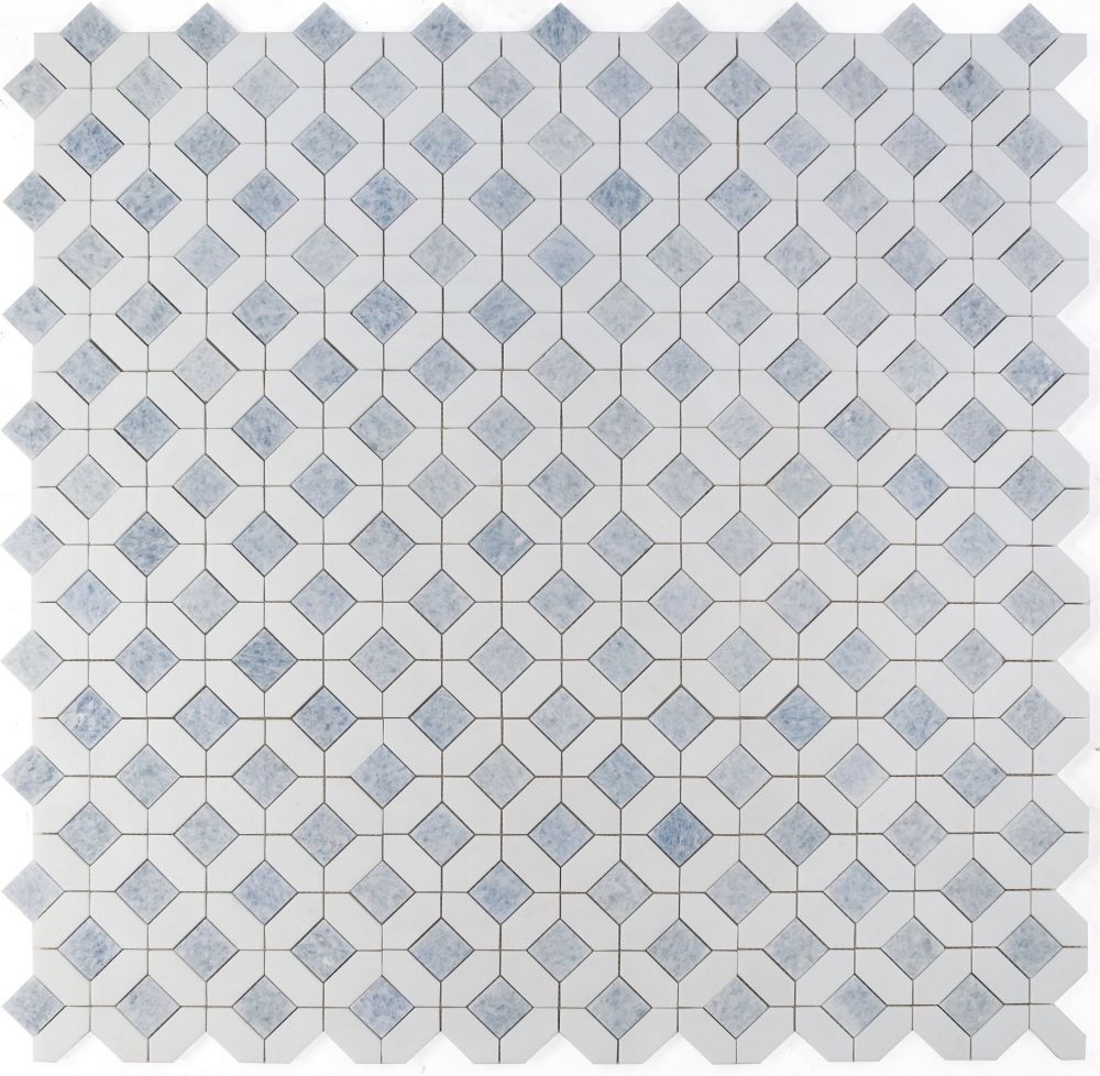 Eclipse Crystal Ocean Hexagon Mosaic Tile