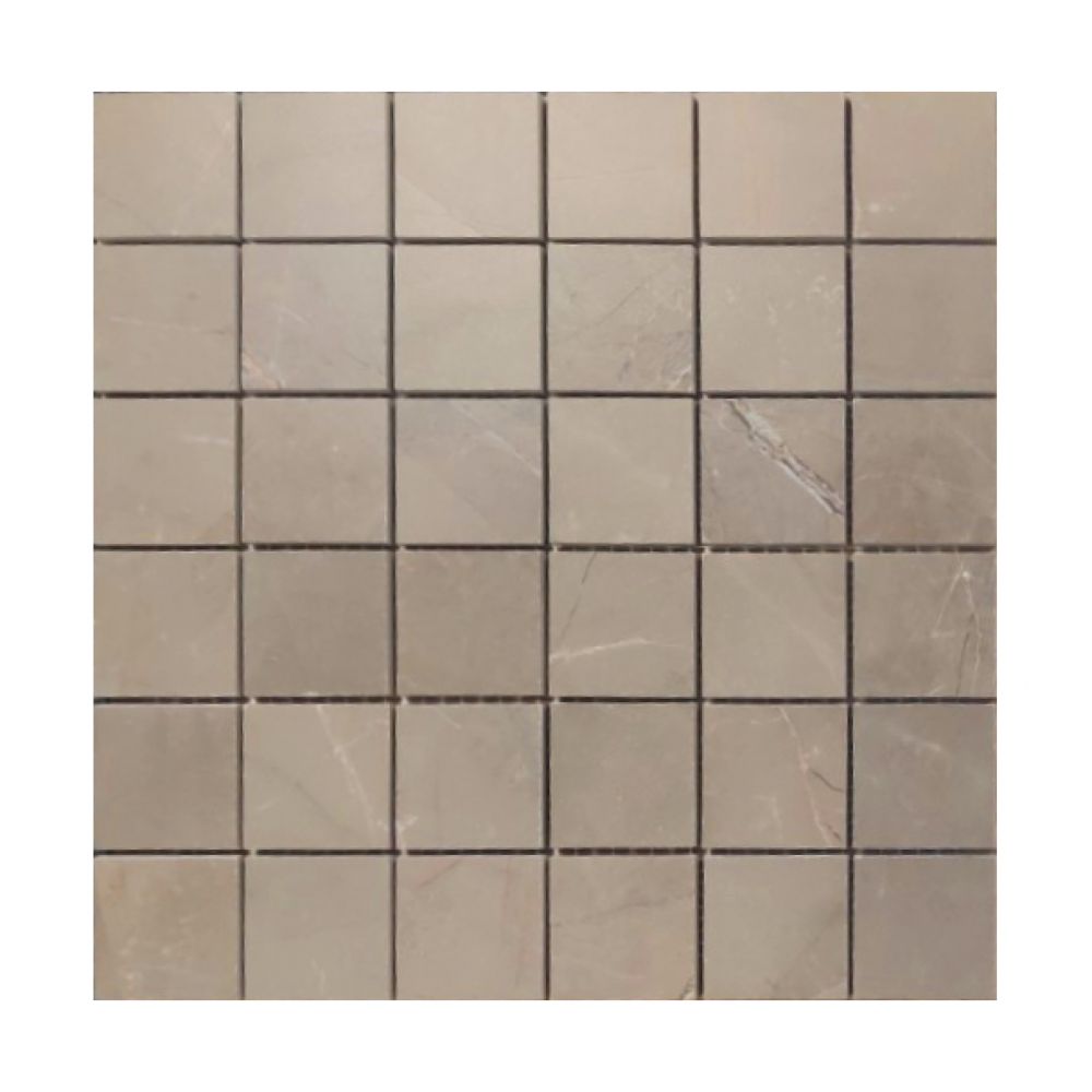 Beige Natural Mosaico porcelain Tiles.