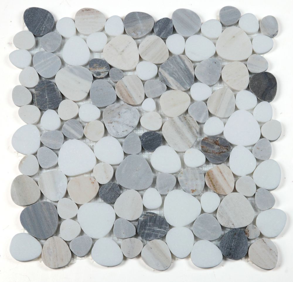 Aphrodite Beach Pebble Mosaic Tile