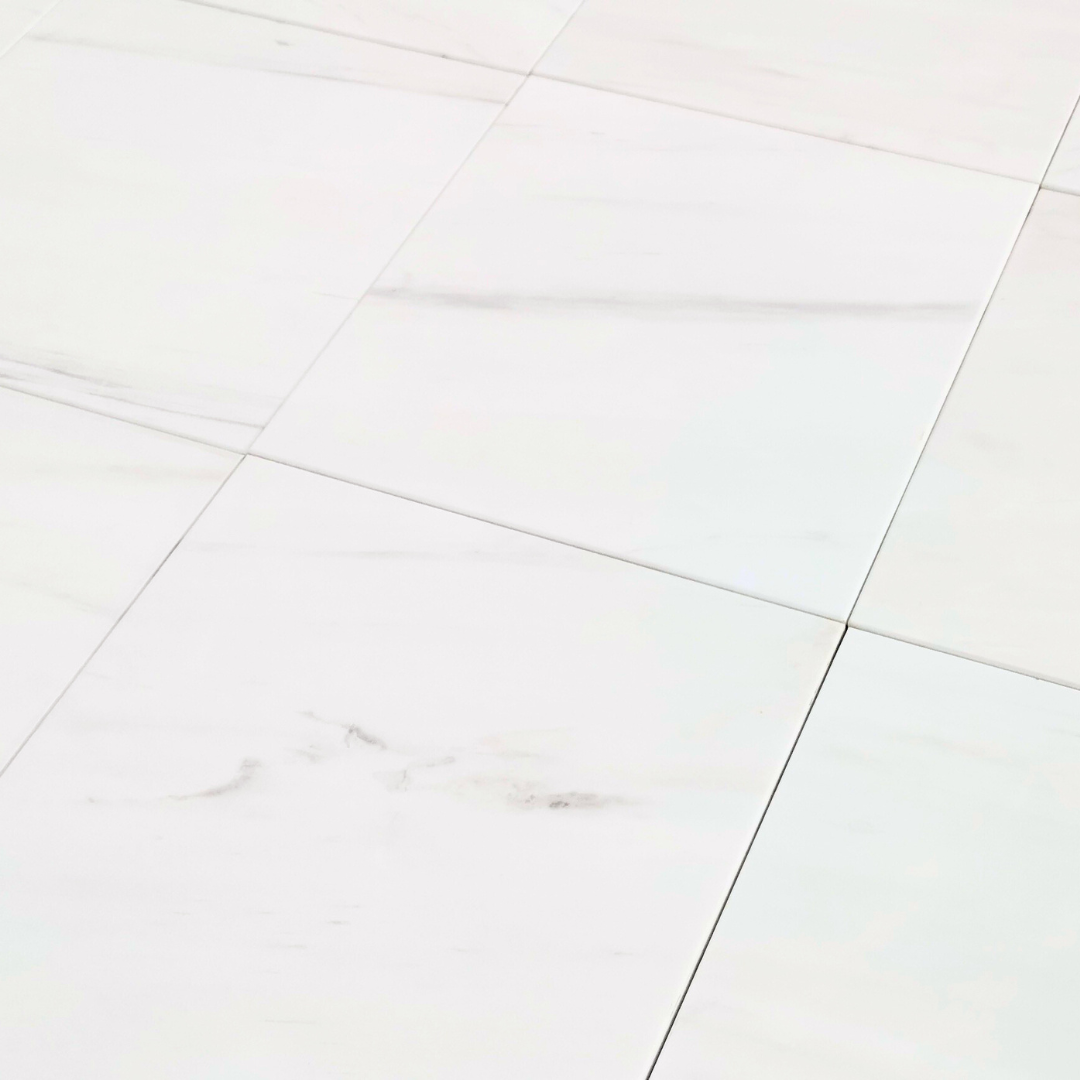 Bianco Dolomite Marble 18"x18" Tile