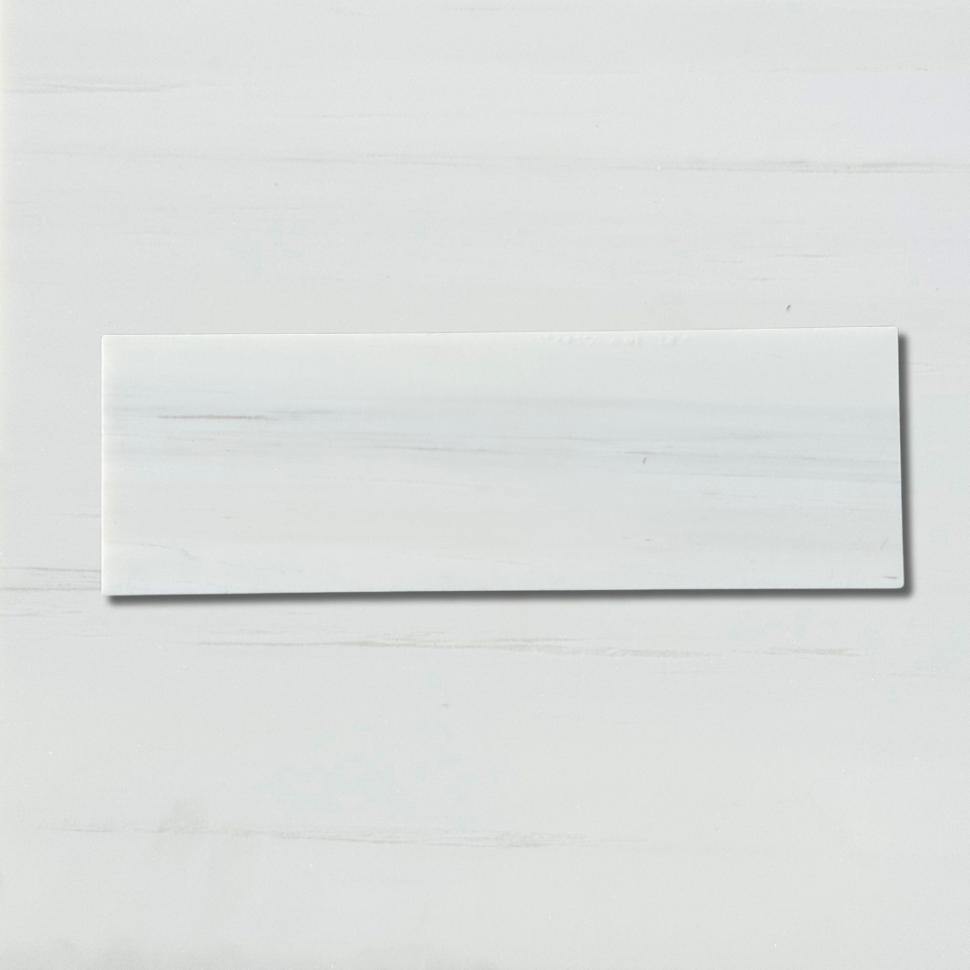 Bianco Dolomite Marble 4"x12" Tile