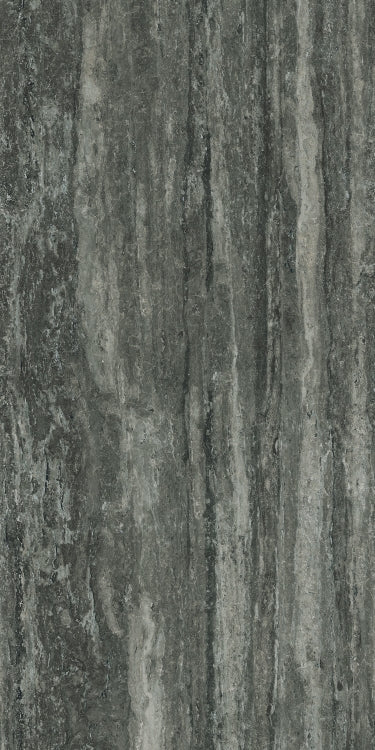 I-Travertini Black Glossy 24 x 48