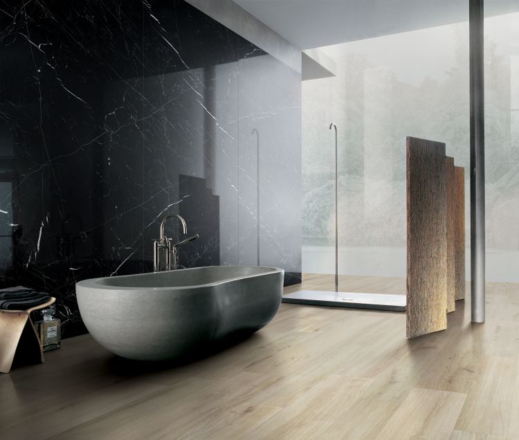 Planches Amande Tile Matte 8 x 48
