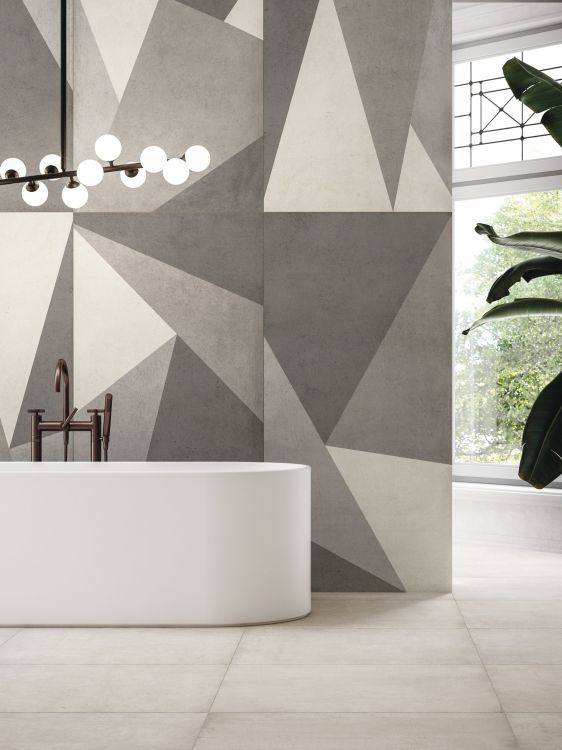Plain Mist Tile Matte 48 x 48