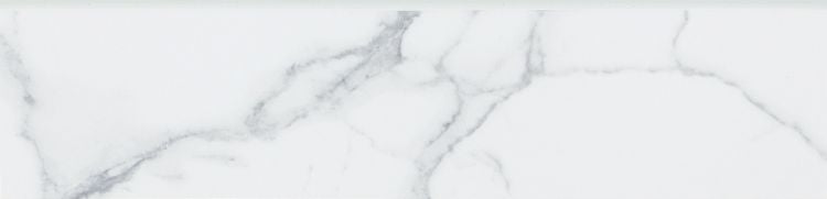 Malaysia Carrara Pre Polished Bullnose 3 x 12