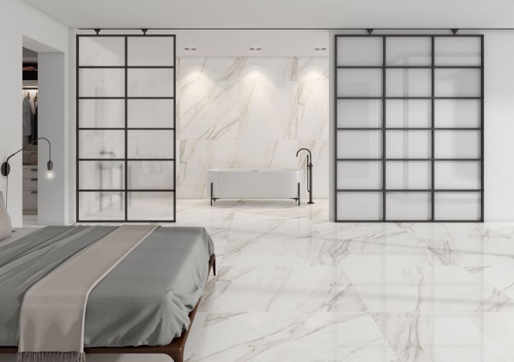 EC Calacatta Gold Tile Polished 48 x 48