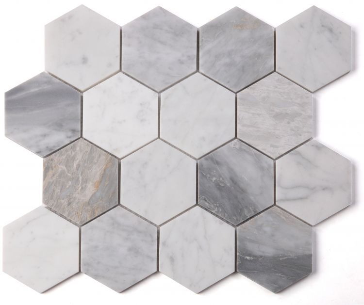 City Grey Mosaic Tile