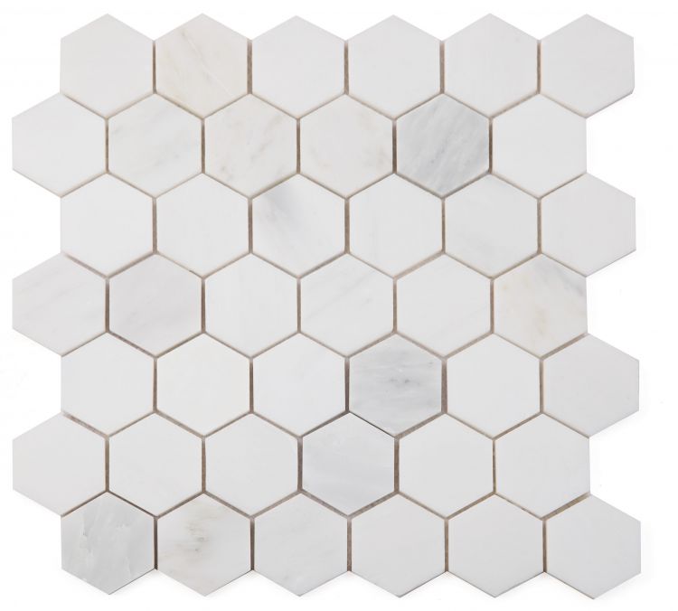 Snow White Mosaic Tile