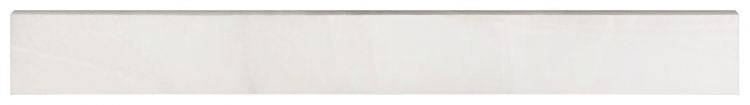 Akoya White Bullnose Molding Polished 3 x 24
