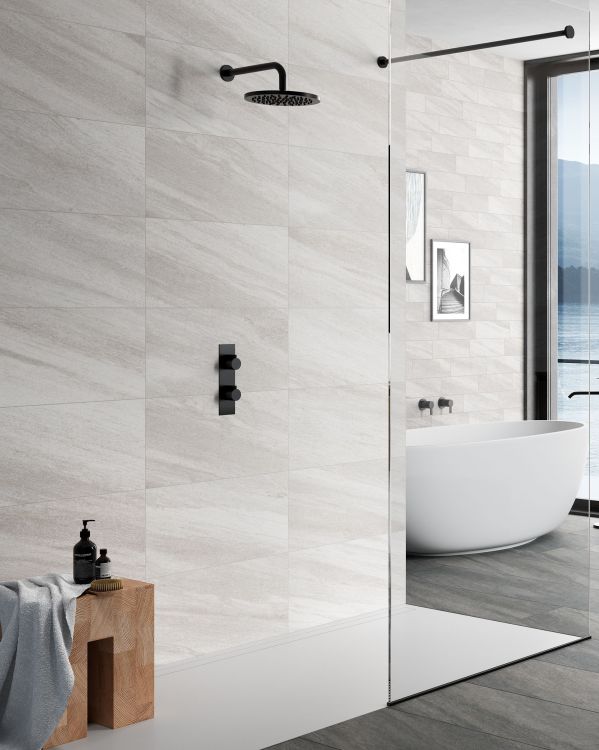 Hqt Quartzite 10 Bianco Tile Matte 12 x 24