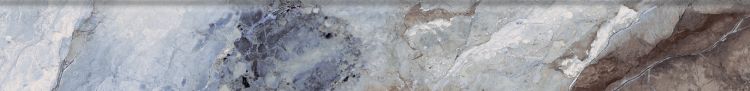 Mystic Ocean Bullnose Molding Polished 3 x 24