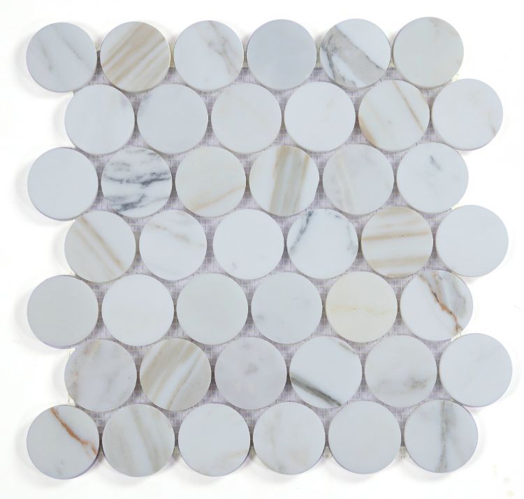 Marble Large Calacatta Mosaic Tile