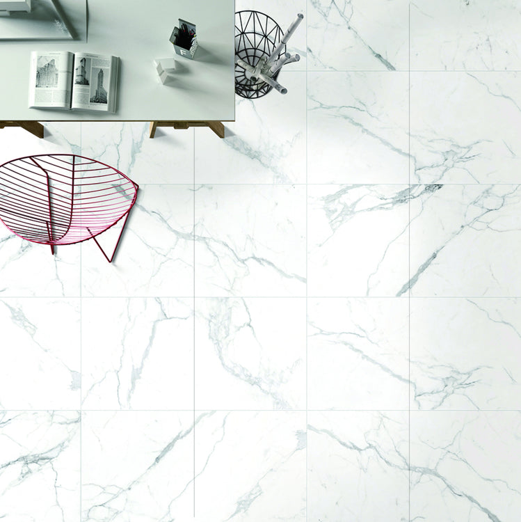 Malaysia Carrara Pre Polished 24 x 24