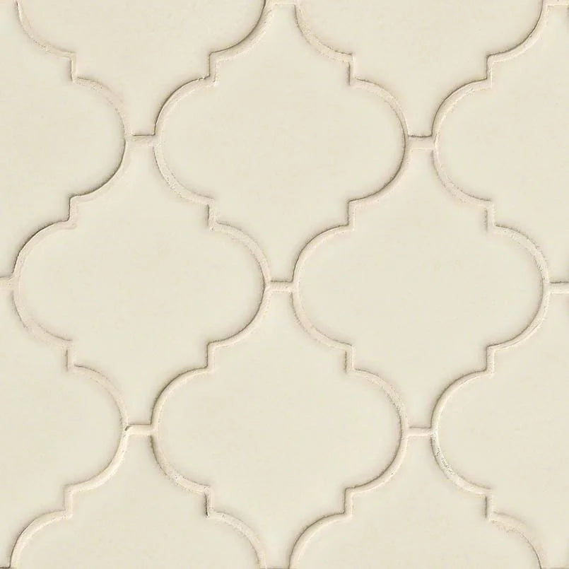 Antique White Arabesque Tile