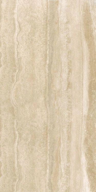 Appia Vein Cut Beige Polished 24 x 48 Porcelain Tile