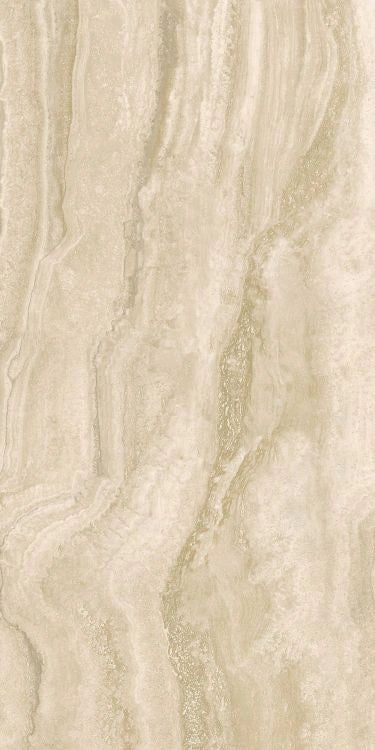 Appia Vein Cut Beige Polished 24 x 48 Porcelain Tile