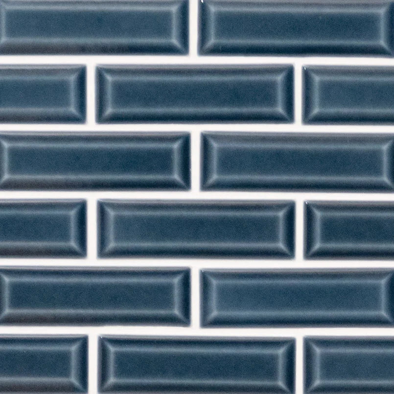 Bay Blue 2x6 Ceramic Tiles for Elegant Kitchen Backsplashes