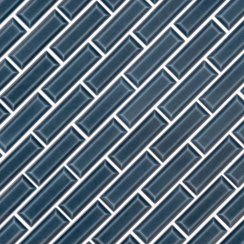 Bay Blue 2x6 Ceramic Tiles for Elegant Kitchen Backsplashes