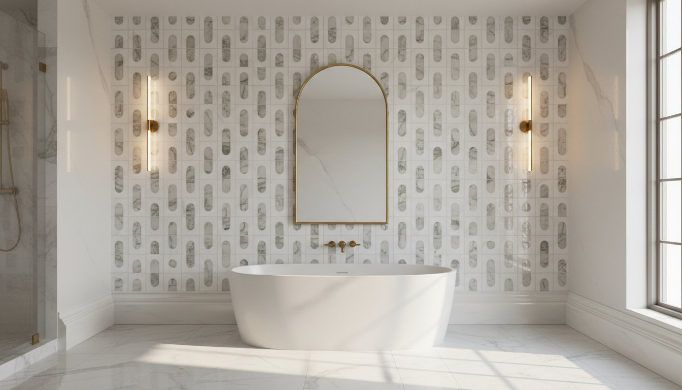 Bianco Dolomite Marble Baseboard Molding