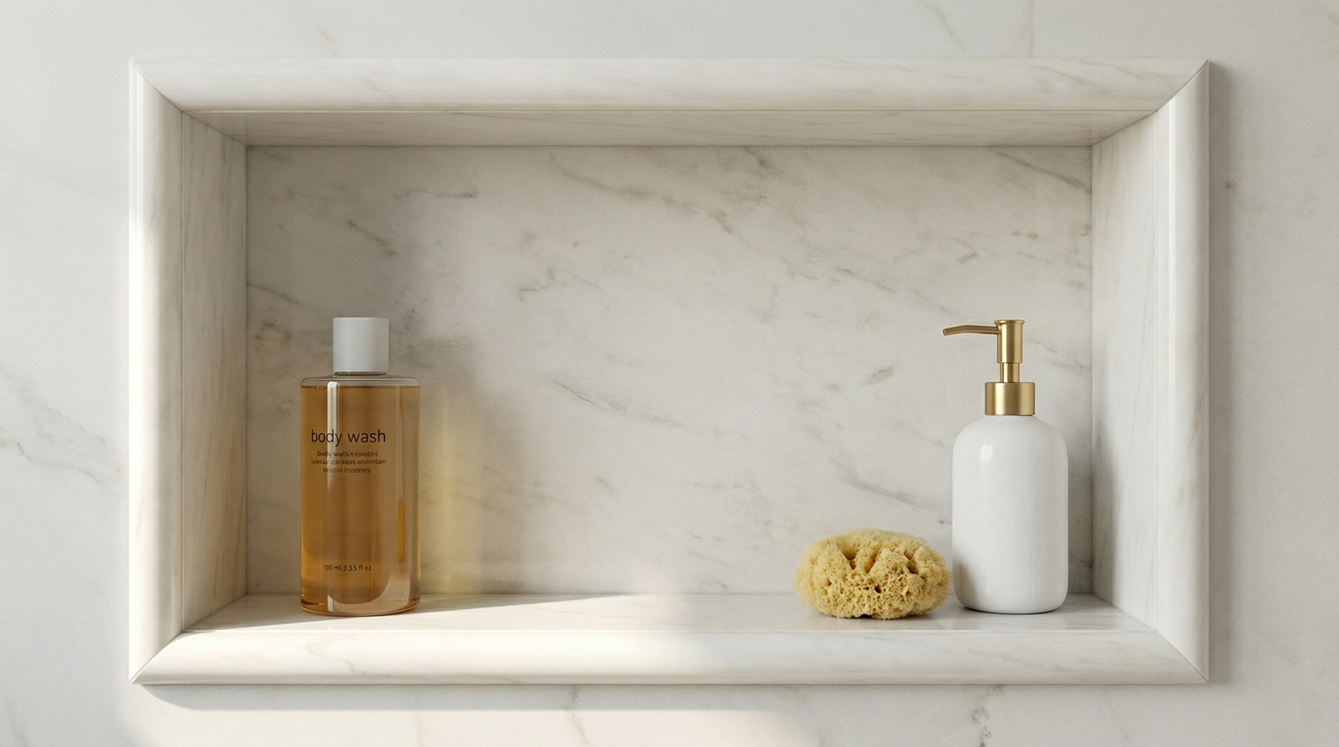 Bianco Dolomite Marble Quarter Round Liner