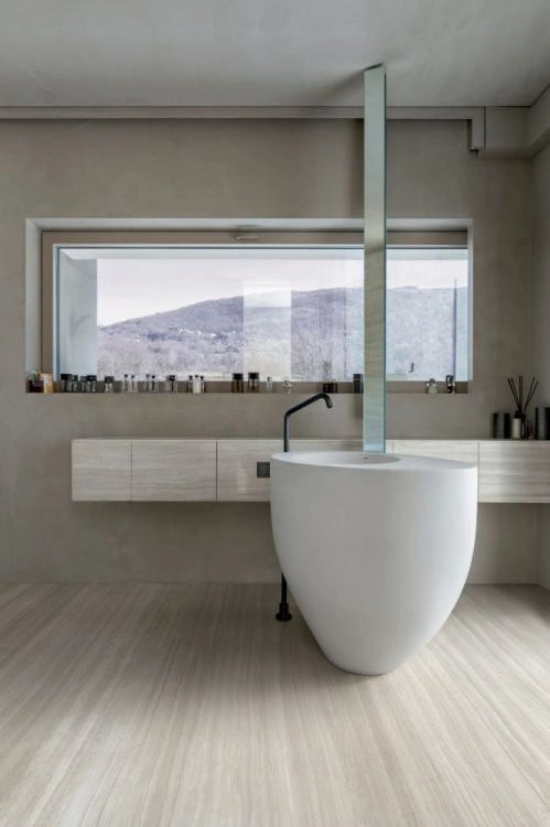 Biotech Stonewood Nat 12 x 24 Porcelain Tiles.