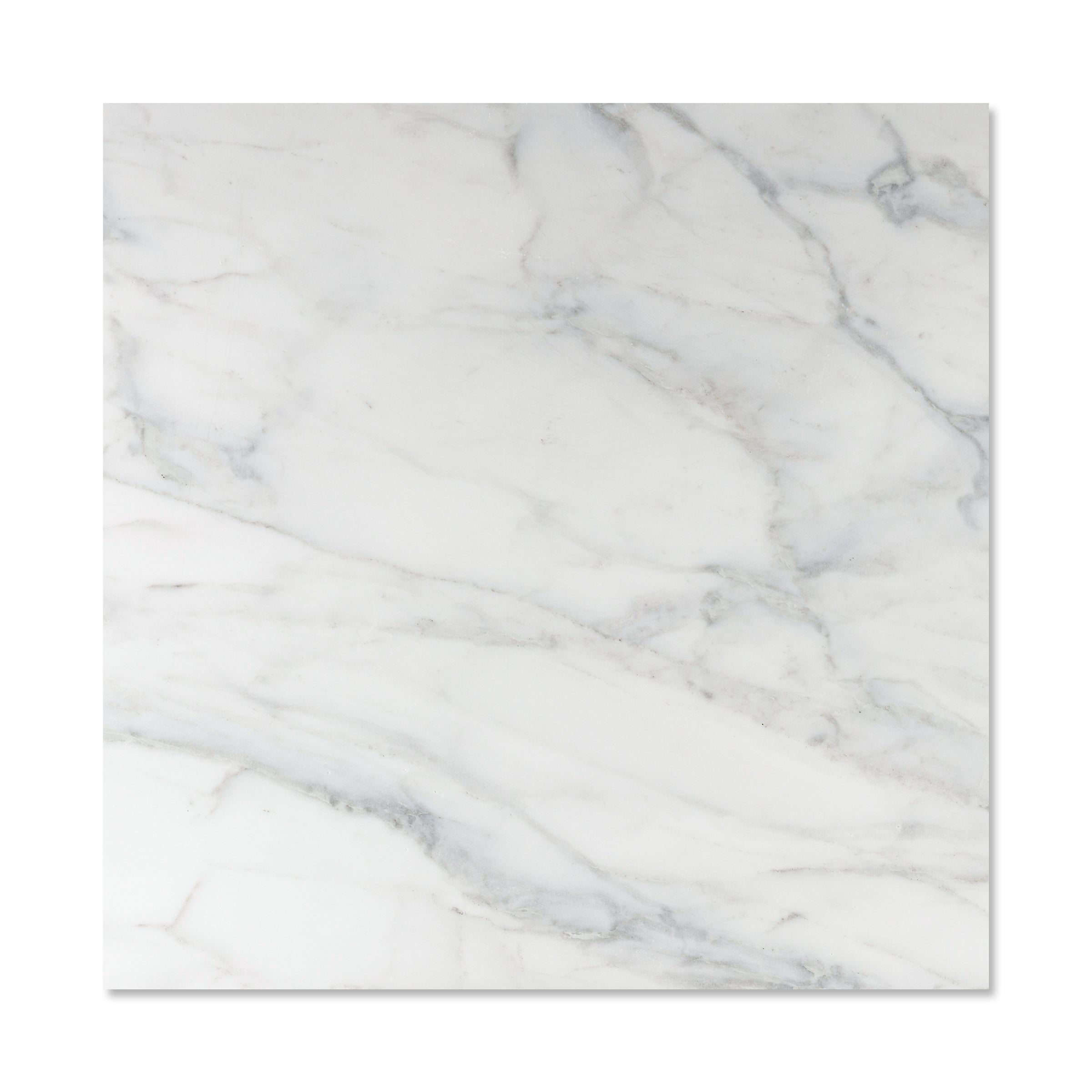 Calacatta Caldia Honed Marble Tile 24x24
