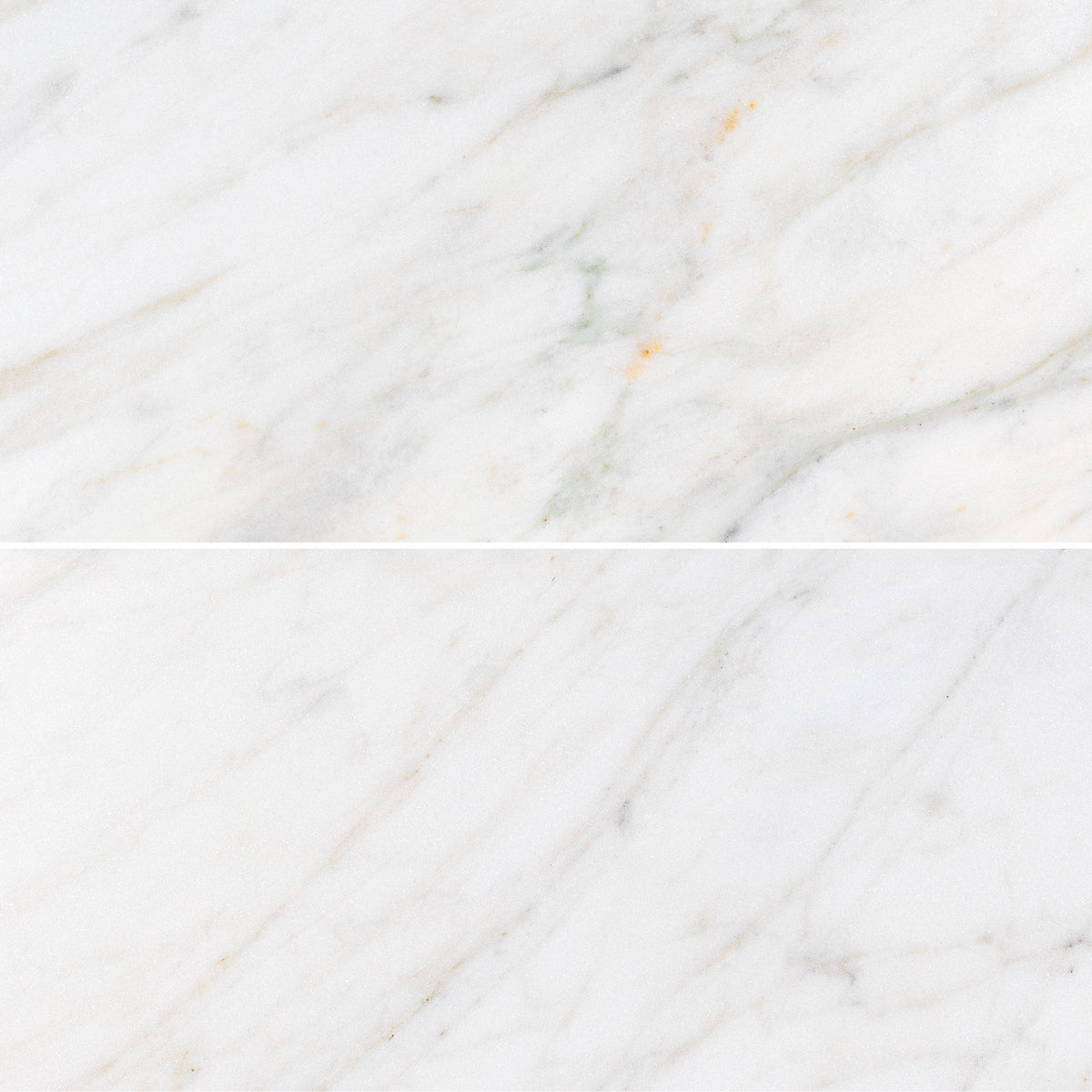 Calacatta Caldia Marble Tile 6 x 12 Honed