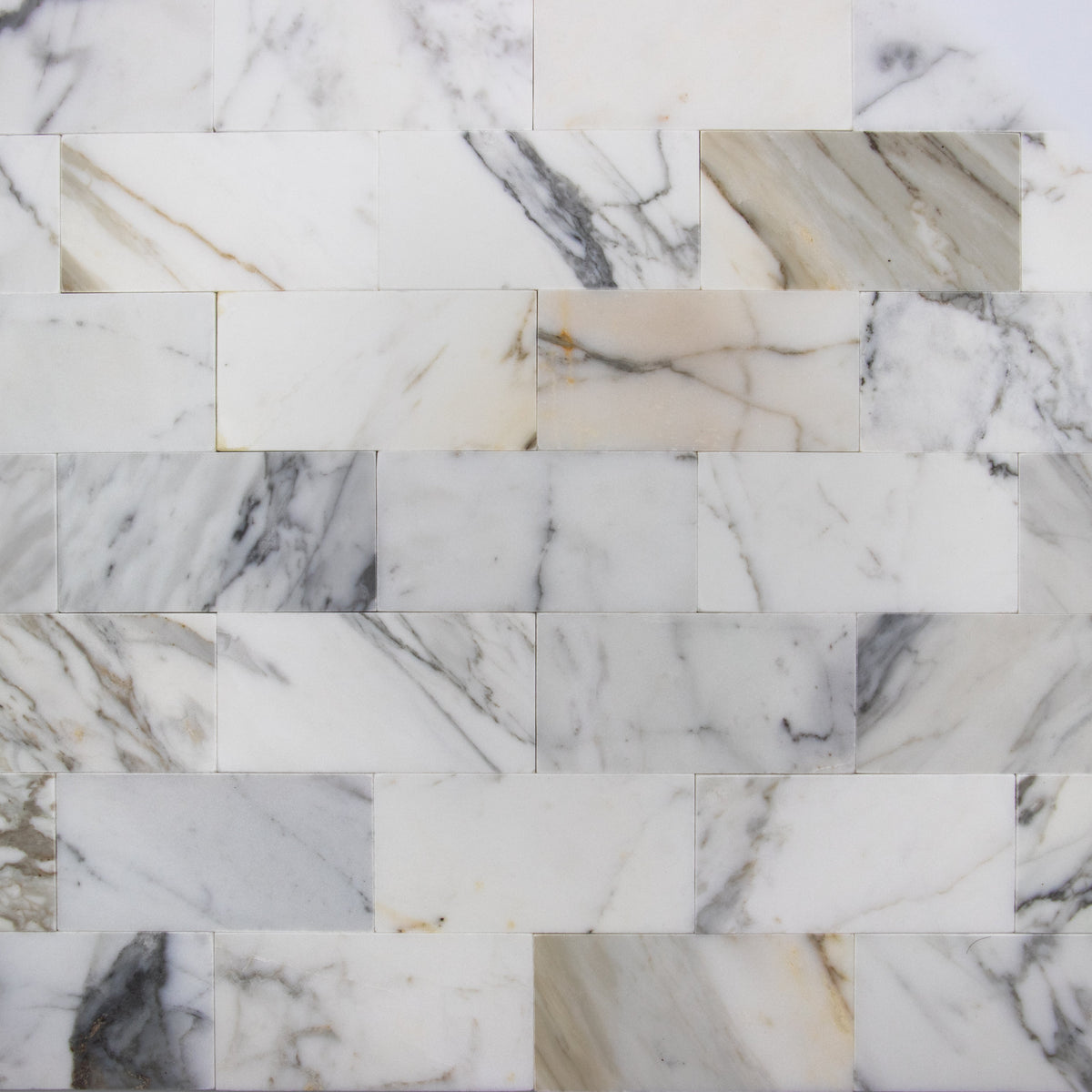 Calacatta Gold Marble Tile, Calacatta Gold Marble Tile 3 x 6