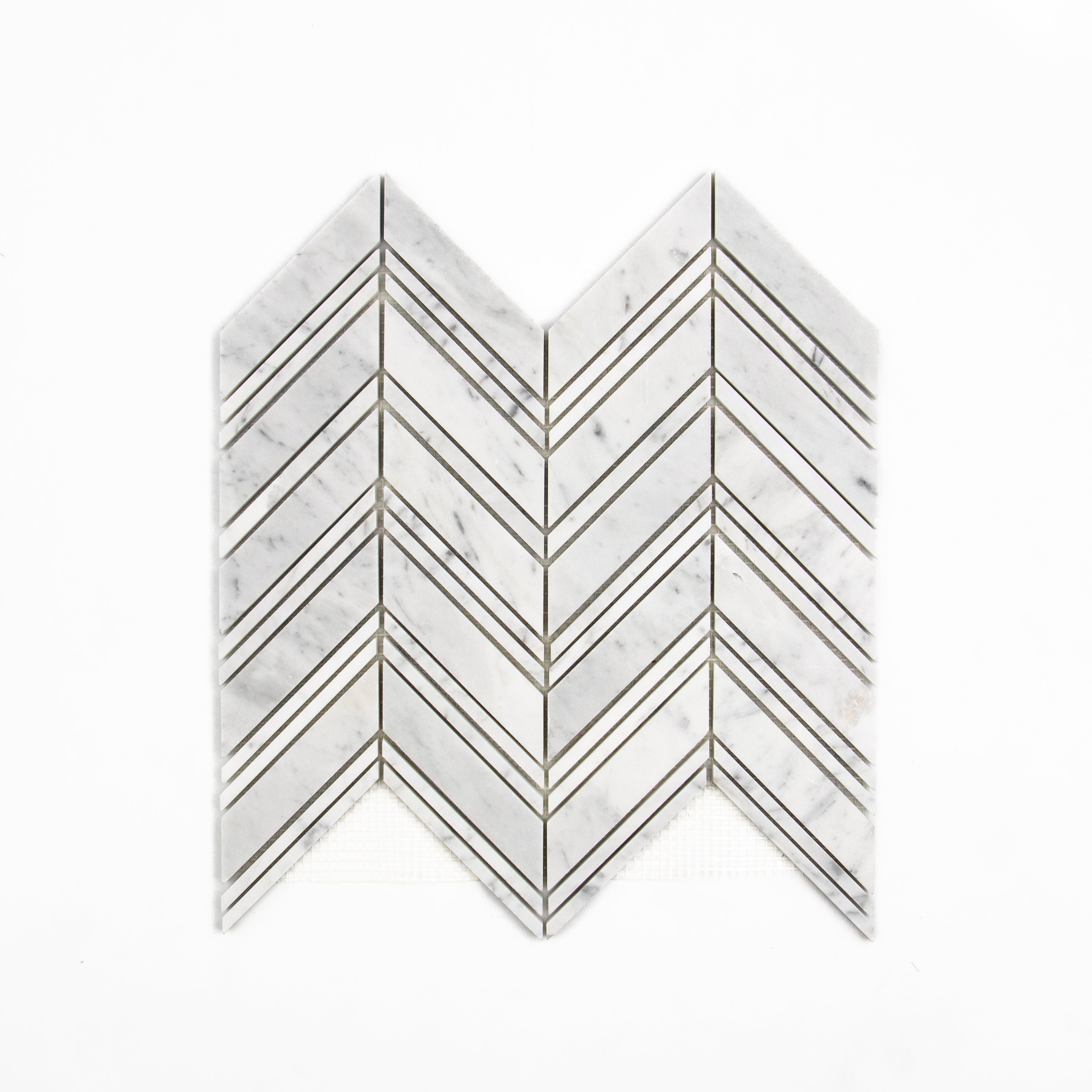 Carrara White Marble Mosaic Tile