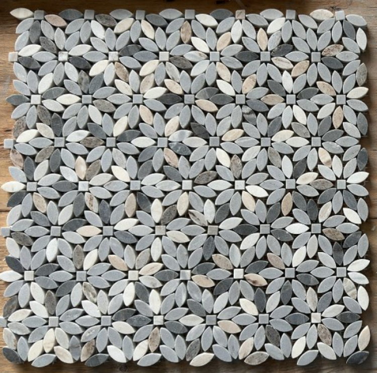 Daisy Wild Blue 12.75 x 12.5