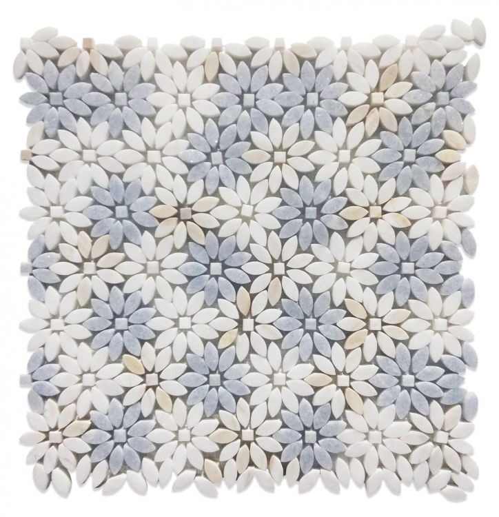 Daisy Wild Carrara Marble.