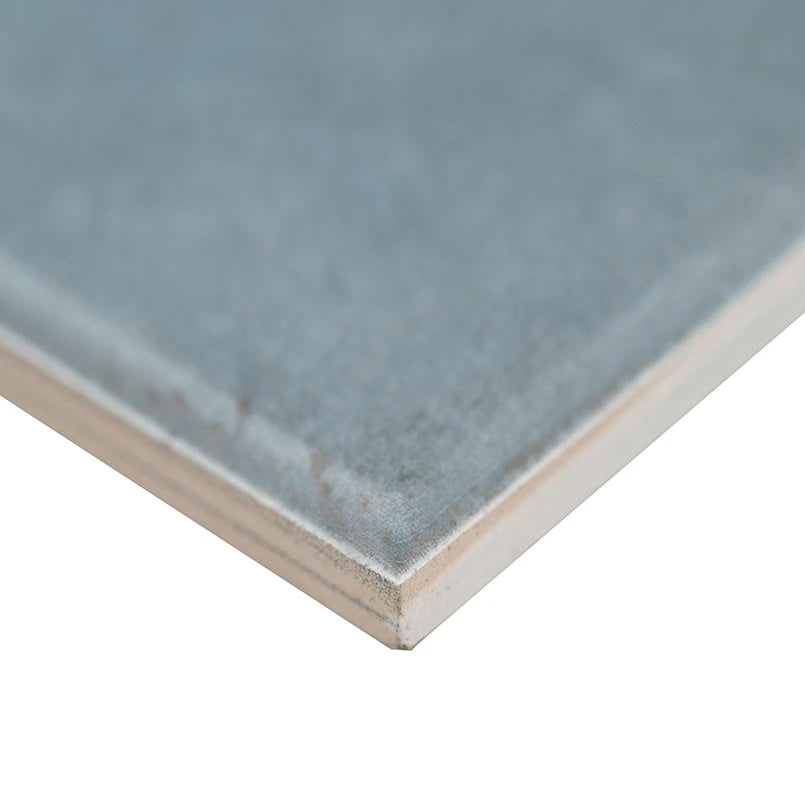 Renzo Denim 3x12 Bullnose Ceramic Tiles for Backsplashes