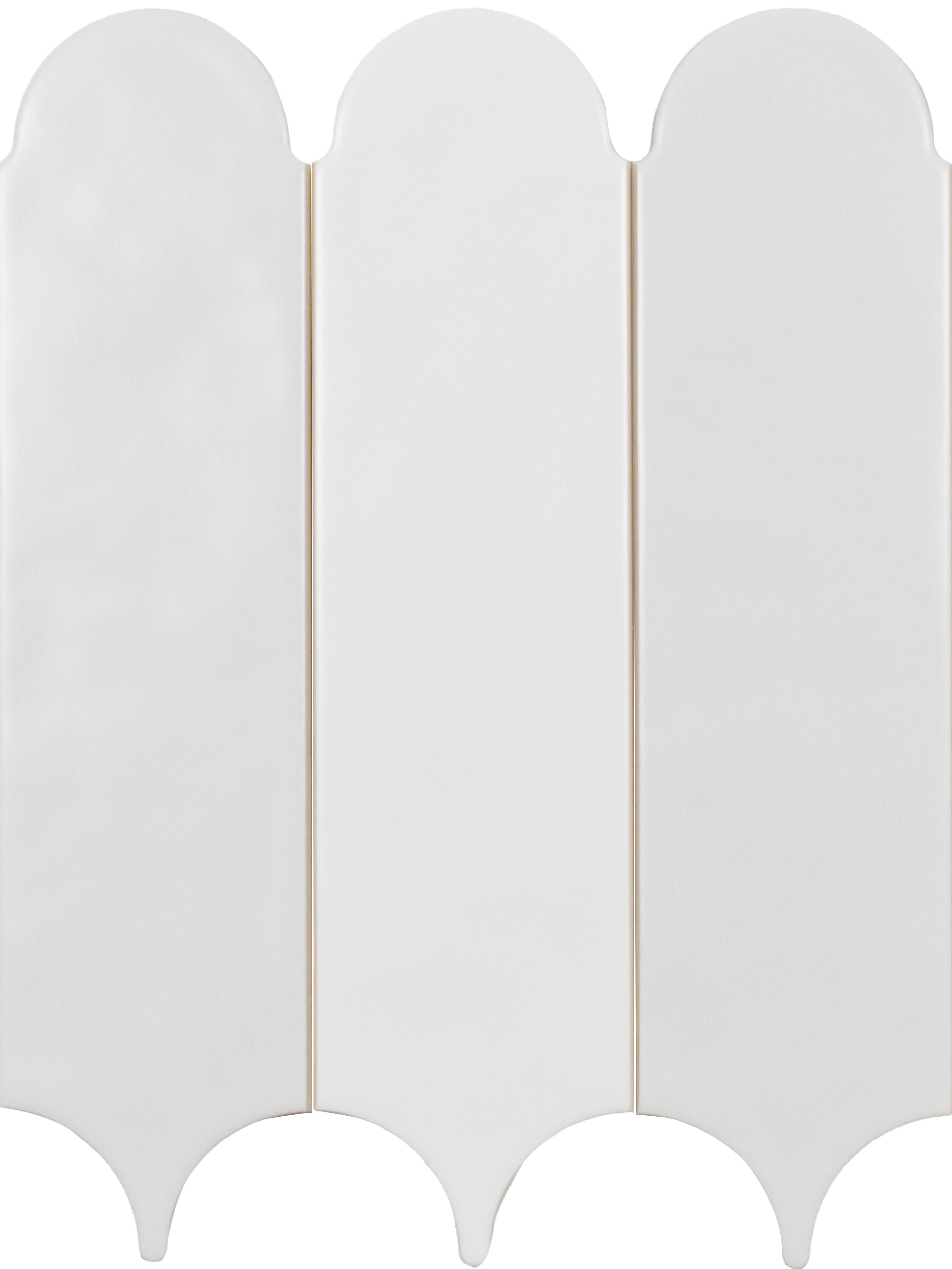 Feathers White Ice 3x12 MG Ceramic Tile